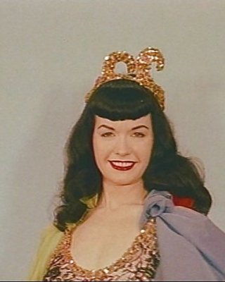 Betty Page Color Screen Captures