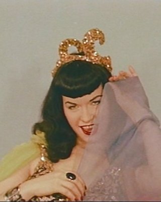 Betty Page Color Screen Captures