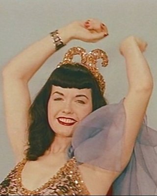 Betty Page Color Screen Captures