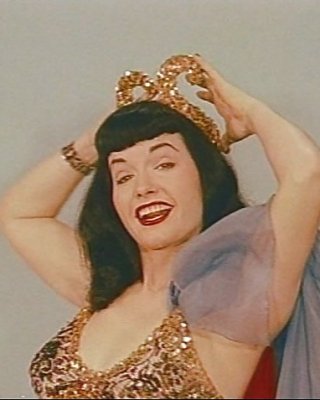 Betty Page Color Screen Captures