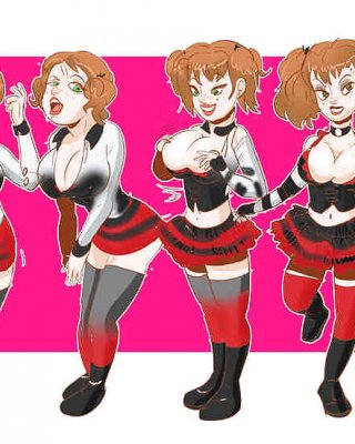 Bimbofication Cartoons Von Darkko Mischen #38018860