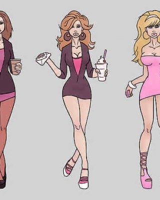 Bimbofication Cartoons Von Darkko Mischen #38018878