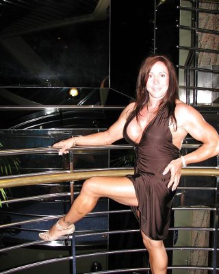 Gayle-Mature Female Bodybuilder