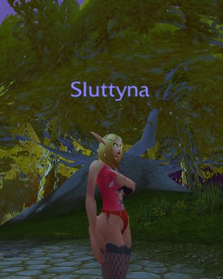 Sluttyna Mit Netzstrümpfen #30777834