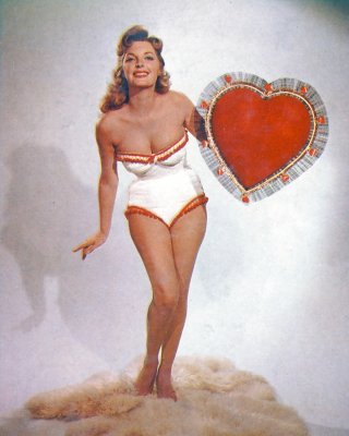 Julie London - Pin Up Shots For 1956 Calendar Girl Album 