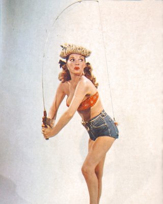 Julie London - Pin Up Shots For 1956 Calendar Girl Album 