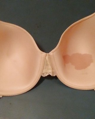 Nachbarn Beige BH Mit Cum Fleck. #33530768