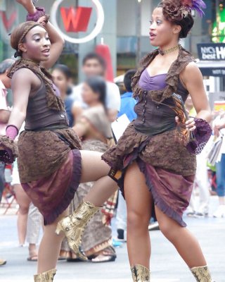 I-Liebe New York Verrückt Und Spaß Menschen Zum Times Square #23131492