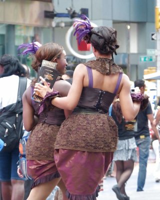 I-Liebe New York Verrückt Und Spaß Menschen Zum Times Square #23131497