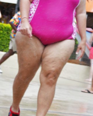 Bbw In Einem Stück Badeanzug #35433577