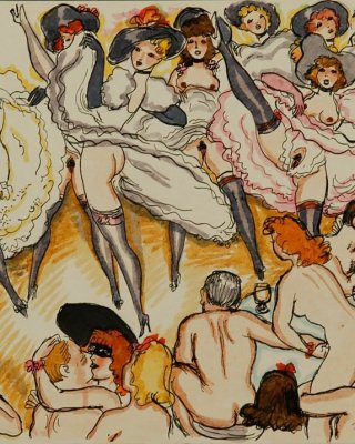 Vintage Erotic Drawings 2