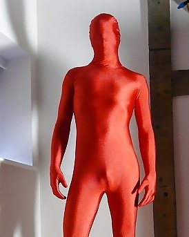 Red Lycra Zentai Catsuit 