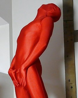 Red Lycra Zentai Catsuit 