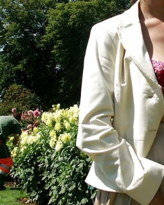Französisch Nadine In Einem öffentlichen Park Zu Blinken 2005 #24666804