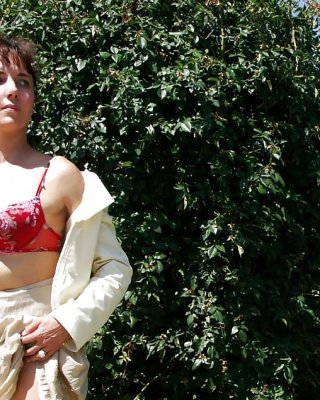 Französisch Nadine In Einem öffentlichen Park Zu Blinken 2005 #24666849