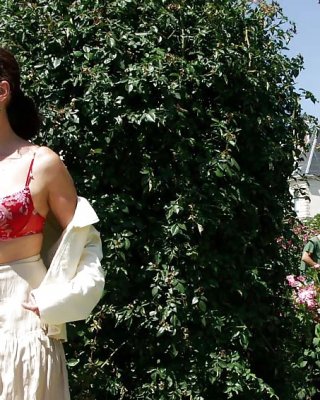 Französisch Nadine In Einem öffentlichen Park Zu Blinken 2005 #24666855