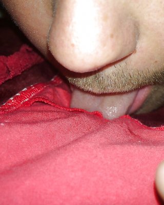Licking NOT my older sisters cum stained thong #32737247
