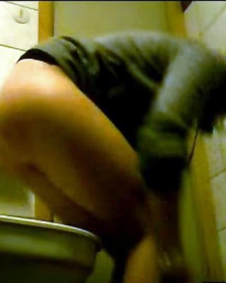 Blonde Teen Spy Toilet Shower Hidden Voyeur