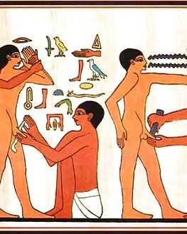 Ancient Egyptian Shaving