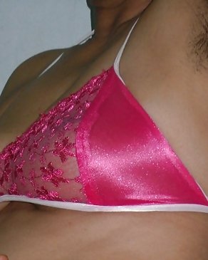 Indian Milf In Net Bra And String Panty 