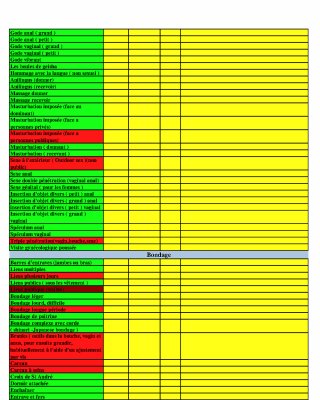 Questionnaire bdsm  #31079267