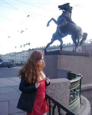 Milena lisicyna-ロシアの赤毛の女神 
 #33958039