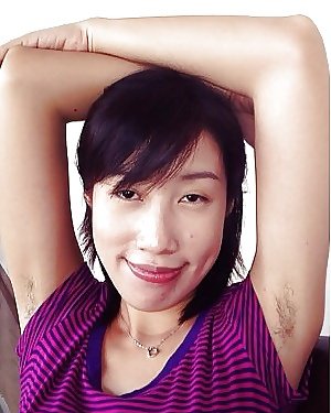 Asians Girls Showing Hairy Armpits