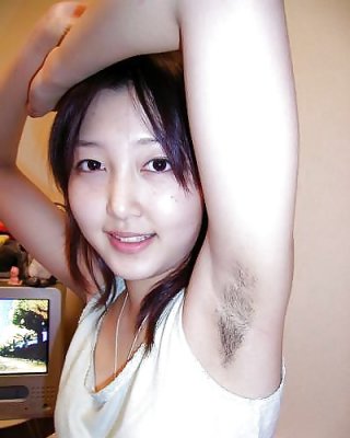 Asians Girls Showing Hairy Armpits