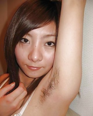 Asians Girls Showing Hairy Armpits