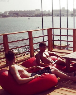Russian Hunks #4 - muscular abs hot man boy stud handsome  #29995733