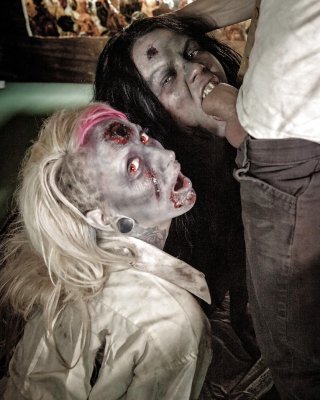 320px x 400px - Fetish models Brittany Lynn and Jessie Lee giving head in Zombie threesome  Porn Pictures, XXX Photos, Sex Images #2614277 - PICTOA