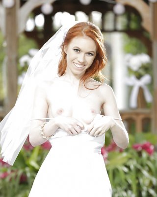 Porn Redhead Wedding Dress - Redhead teen babe Dolly Little stripping off wedding dress outdoors Porn  Pictures, XXX Photos, Sex Images #2575235 - PICTOA