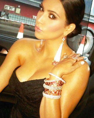 Kim Kardashian looking sexy in personal photos from her Twitter #75297887