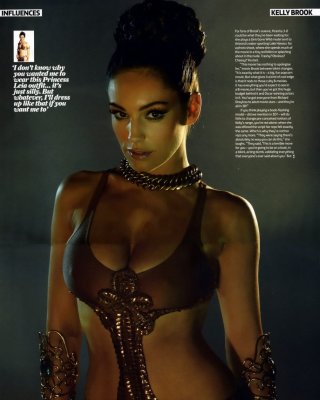 Kelly brook oben ohne auf einem fahrrad für die august-ausgabe des maxim-magazins
 #75340939