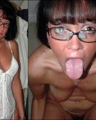 Hot amateur wives sucking and eating cum #67345682