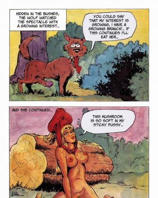 Comics von Sex Leben große rote reiten Kapuze und ihre Großmutter
 #69496496