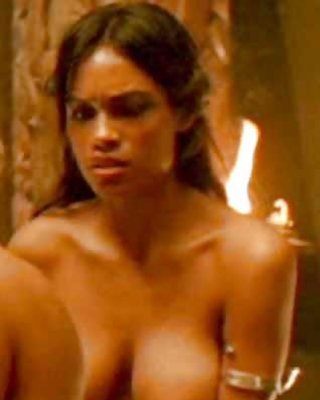 Rosario Dawson  See Perfect Nude Tits Of This Lovely Ebony Celeb