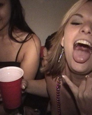 Blonde Chick Gets Fucked At A Wild College Party