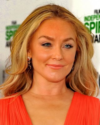 Elisabeth Rohm Braless Showing Side Boob And Cleavage At The 2014 Film Independe