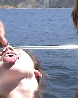 Interracial Group Sex On A Boat