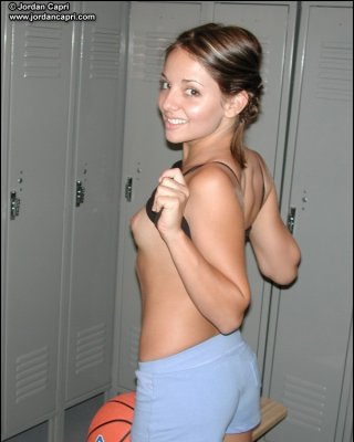 Jordan Capri Strips In The Locker Room!