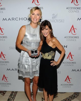 Maria Sharapova Leggy At ACE Awards At Cipriani 42nd Street In New York