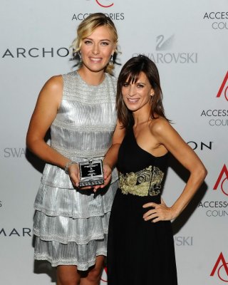 Maria Sharapova Leggy At ACE Awards At Cipriani 42nd Street In New York