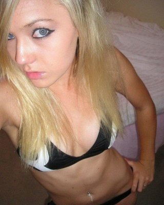 Sammlung eines sexy blonden Babe camwhoring in ihrem Schlafzimmer
 #67577499