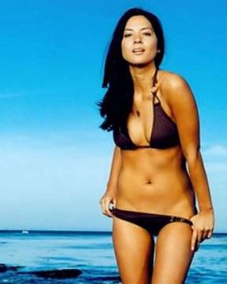 Olivia Munn Showing Her Extremely Sexy Body And Hot Ass In Bikini