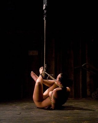 Julie Knight Rope Bound Here Body Wired For Orgasm By Mistress