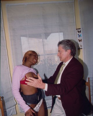 Schwarzes Mädchen caning und palm spanking von Ebenholz slaveslut
 #73311081