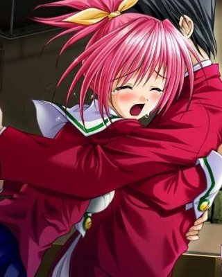 Rosa haired hot hentai minx stripping verführerisch und zeigt ihre sexy Höschen
 #69360816