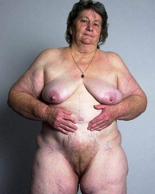 very Old Grannies Shows Their Wrinkled Bodies