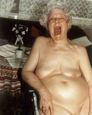 very Old Grannies Shows Their Wrinkled Bodies